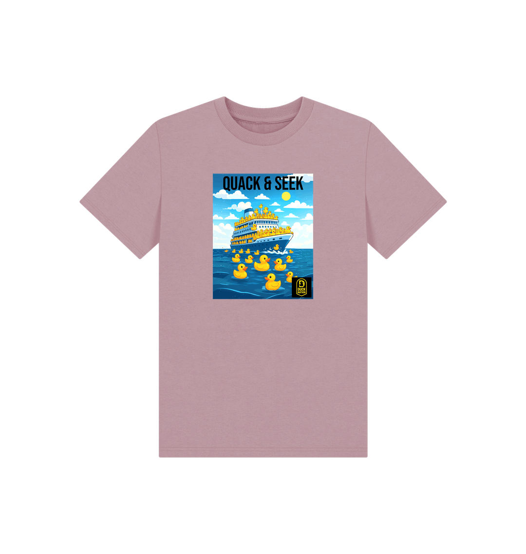 Kids DN Hide & Quack Cruising T-Shirt for Fun Adventures - Perfect Kids Cruising T-Shirt - Duck Nation