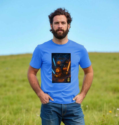 Unisex Adult Duck Nation Galaxy T-Shirt - Duck Wars Tee - Duck Nation