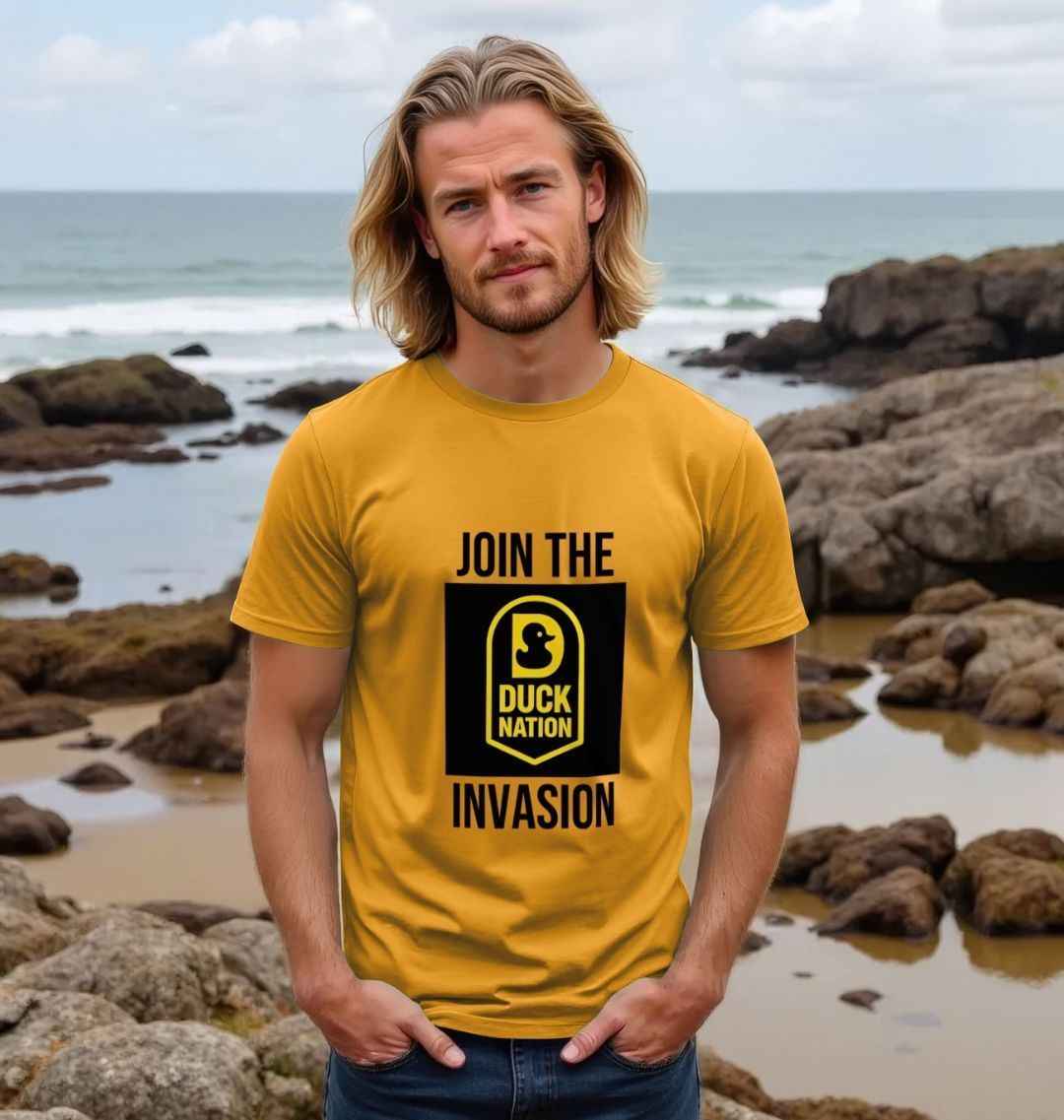 Men’s T-Shirt with DN Logo for Ultimate Style and Comfort - Duck Nation