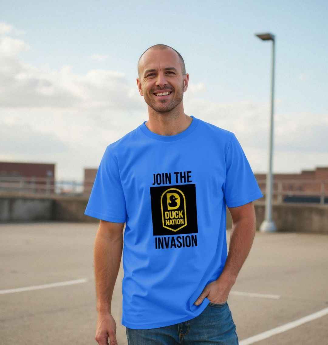 Men’s T-Shirt with DN Logo for Ultimate Style and Comfort - Duck Nation