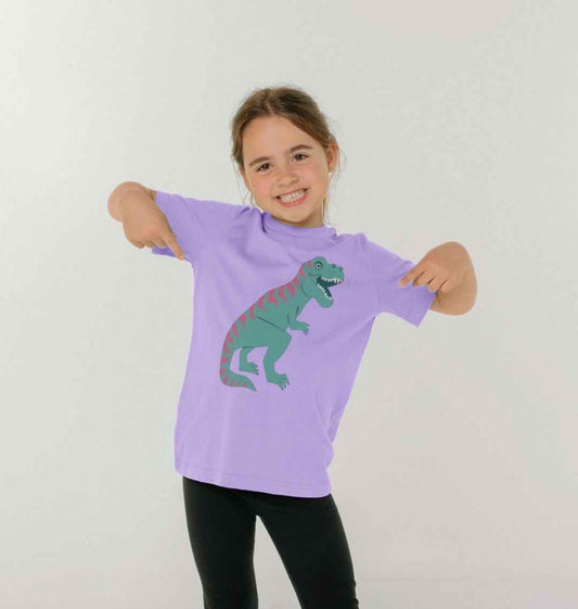 Kids Retro T-Rex T-shirt