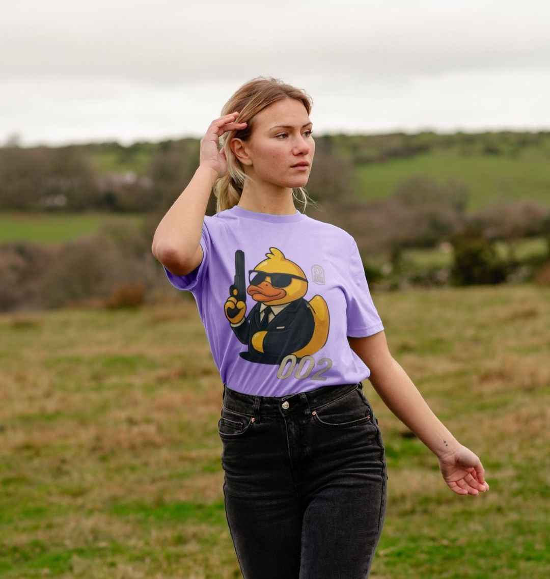 Unisex Duck Nation James Duck 002 T-shirt