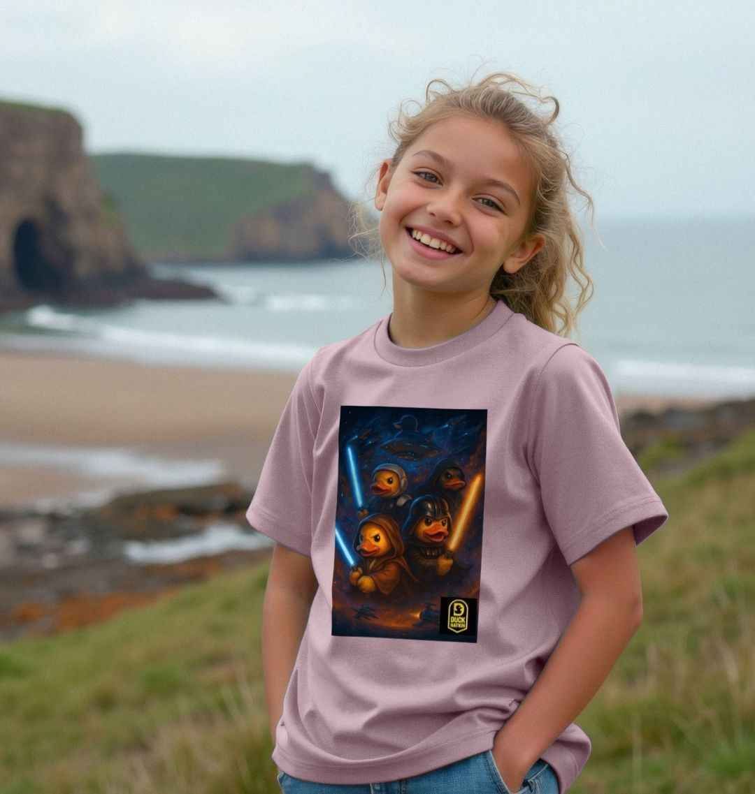 Unisex Kids Duck Wars T-Shirt - Stylish Kids Duck Wars Tee for Fun Adventures - Duck Nation