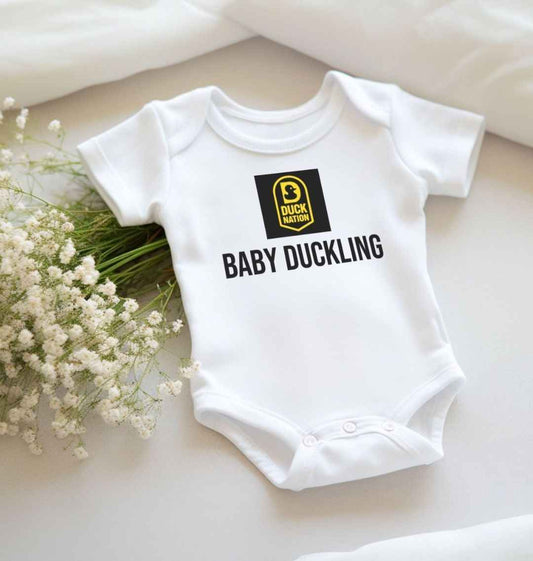 Baby Duckling Babysuit - Adorable DN Logo Baby Duckling Outfit for Infants - Duck Nation