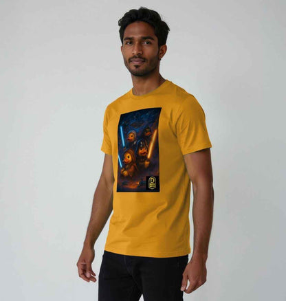 Unisex Adult Duck Nation Galaxy T-Shirt - Duck Wars Tee - Duck Nation