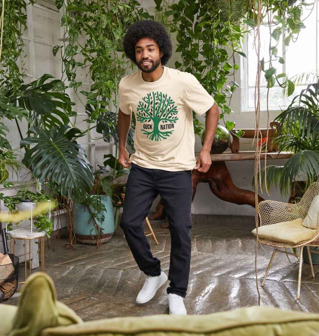 Unisex Duck Nation Tree Originals T-shirt