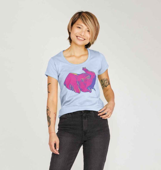 Women’s Retro Elephant T-shirt