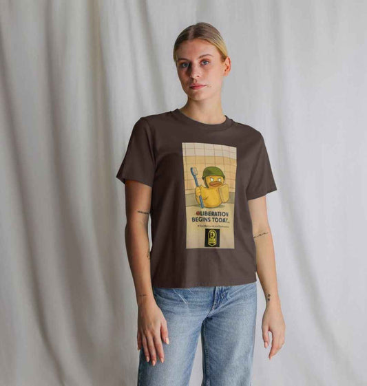 Women’s DN Lib Day Tee - Stylish and Comfortable Women’s T-shirt - Duck Nation