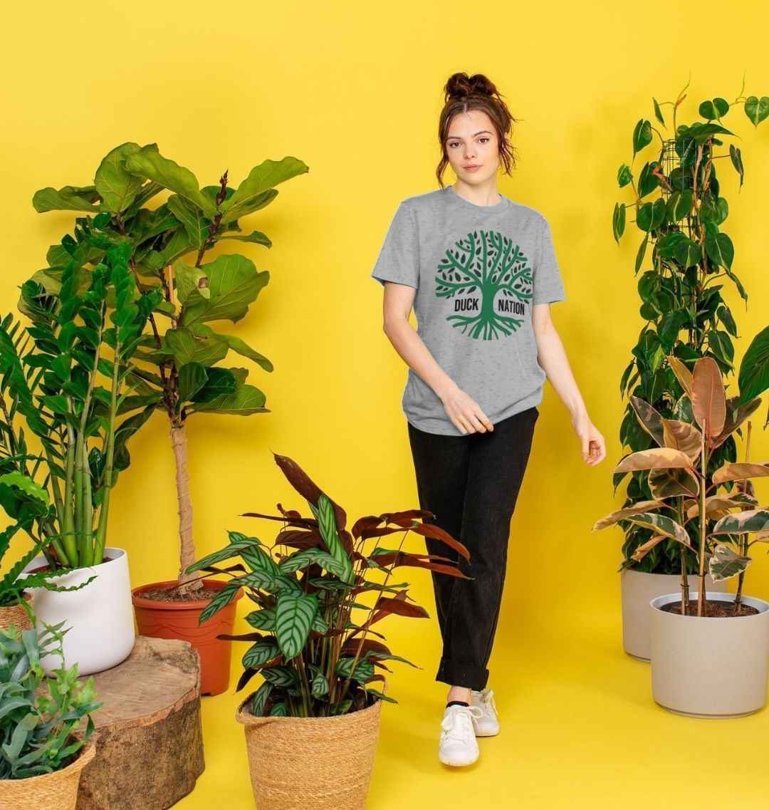 Unisex Duck Nation Tree Originals T-shirt