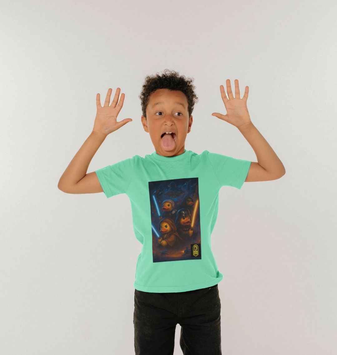 Unisex Kids Duck Wars T-Shirt - Stylish Kids Duck Wars Tee for Fun Adventures - Duck Nation